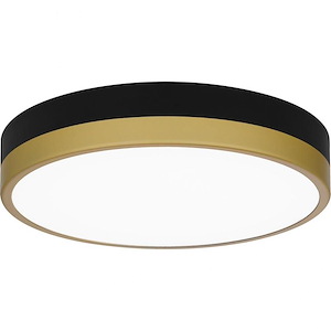 Weldin - 16W LED Flush Mount In Contemporary Style-2 Inches Tall and 11 Inches Wide