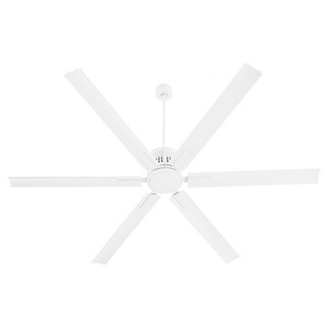 Zeus Patio - 6 Blade Ceiling Fan-21.1 Inches Tall and 80 Inches Wide