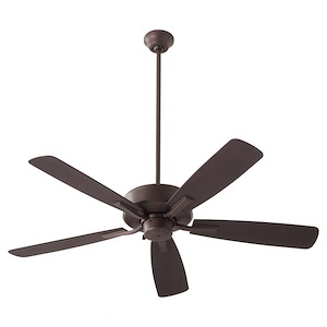 Ovation - 5 Blade Patio Ceiling Fan-13.25 Inches Tall and 52 Inches Wide - 1295633