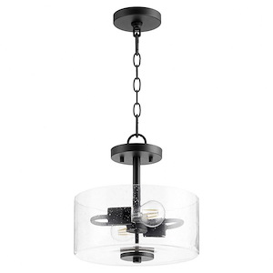 Dakota - 3 Light Convertible Pendant in Soft Contemporary style - 12 inches wide by 10.75 inches high