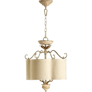 Salento - 4 Light Dual Mount Pendant in Transitional style - 18 inches wide by 21.5 inches high