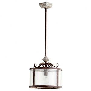 La Maison - 1 Light Pendant in Traditional style - 12.5 inches wide by 12 inches high