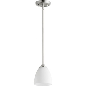 Jardin - 1 Light Pendant in Quorum Home Collection style - 5.5 inches wide by 6.5 inches high - 721074