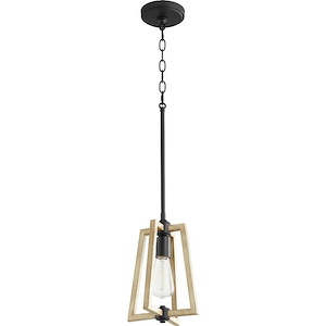 Alpine - 1 Light Pendant in Soft Contemporary style - 8 inches wide by 12 inches high