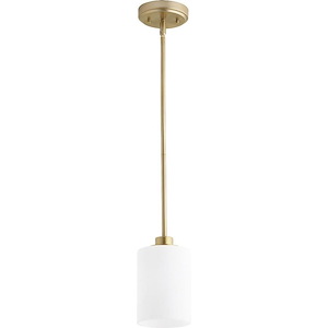 Lancaster - 1 Light Pendant in Transitional style - 5 inches wide by 8.25 inches high - 616493