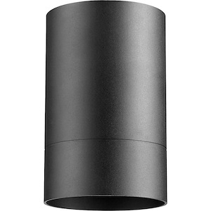 Cylinder - 1 Light Flush Mount in Quorum Home Collection style - 4.25 inches wide by 7 inches high