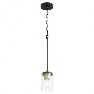 Empire - 1 Light Pendant-7 Inches Tall and 4 Inches Wide - 1106035