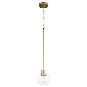 Voln - 1 Light Pendant-6.25 Inches Tall and 6 Inches Wide - 1106036