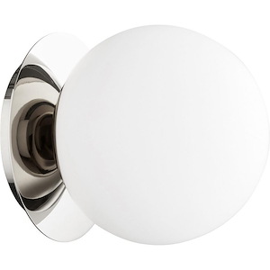 1 Light Wall/Flush Mount in Transitional style - 6 inches wide by 7 inches high