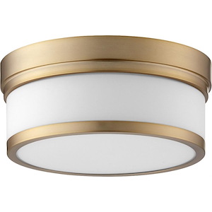 Celeste - 2 Light Flush Mount in style - 12 inches wide by 5 inches high