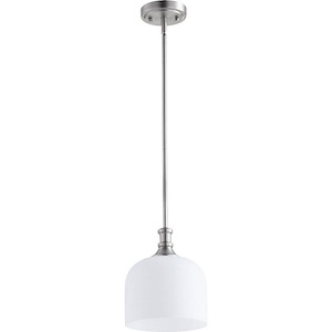 Richmond - 1 Light Pendant in Quorum Home Collection style - 8 inches wide by 9.5 inches high