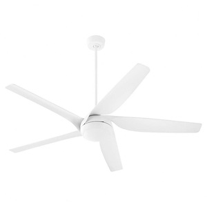 Fury - 5 Blade Ceiling Fan-10 Inches Tall and 65 Inches Wide - 1295635