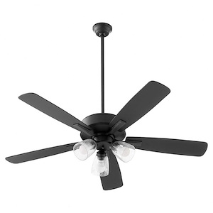 Ovation - 5 Blade Ceiling Fan with Light Kit In Transitional Style-18.25 Inches Tall and 52 Inches Wide - 1106042