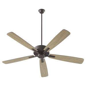 Ovation - 5 Blade Ceiling Fan-12.5 Inches Tall and 60 Inches Wide - 1295011