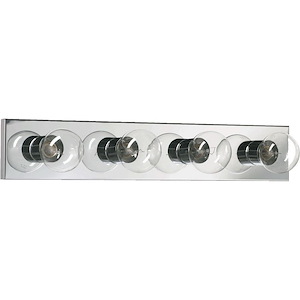 4 Light Bath Vanity in style - 24 inches wide by 4.5 inches high