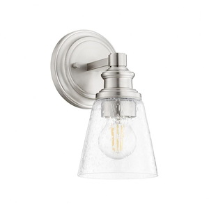 Dunbar - 1 Light Wall Mount in Soft Contemporary style - 5 inches wide by 10 inches high