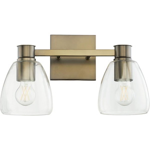 Relo - 2 Light Bath Vanity-9.5 Inches Tall and 16.75 Inches Wide - 1295137