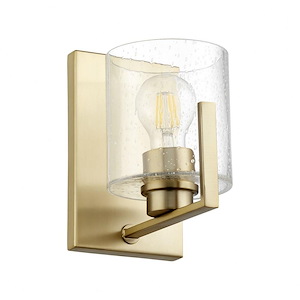 Fort Worth - 1 Light Wall Mount-8 Inches Tall and 4.75 Inches Wide