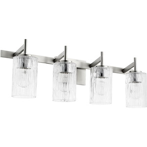 4 Light Bath Vanity In Transitional Style-9.25 Inches Tall and 28.5 Inches Wide