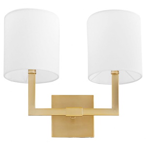 Bolero - 2 Light Wall Mount-12.75 Inches Tall and 15.25 Inches Wide