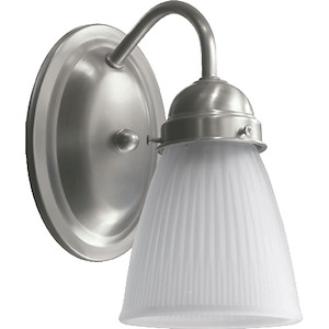 1 Light Wall Mount in style - 4.25 inches wide by 7.25 inches high