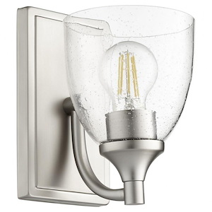 Enclave - 1 Light Wall Mount in Quorum Home Collection style - 5.5 inches wide by 8 inches high - 616605