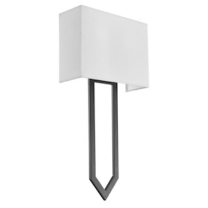Bolivar - 2 Light Wall Sconce-22 Inches Tall and 11 Inches Wide