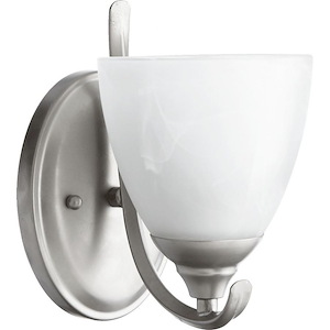 Powell - 1 Light Wall Bracket in Quorum Home Collection style - 5.5 inches wide by 8.5 inches high
