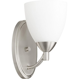 Barkley - 1 Light Wall Mount in Quorum Home Collection style - 5.75 inches wide by 9.75 inches high