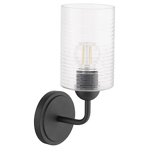 Charlotte - 1 Light Wall Mount-13.5 Inches Tall and 5.25 Inches Wide