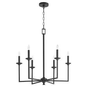 Eldorado - 6 Light Chandelier-28.5 Inches Tall and 27 Inches Wide - 1295032
