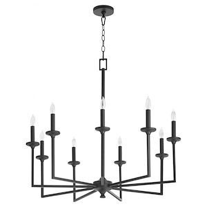 Eldorado - 9 Light Chandelier-31.75 Inches Tall and 32 Inches Wide - 1295050
