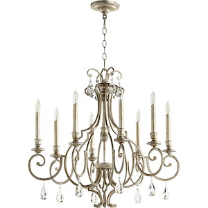 Ansley - 8 Light Chandelier in Transitional style - 29 inches wide by 26.5 inches high - 616643