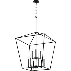 Gabriel - 9 Light 2-Tier Entry Pendant in Quorum Home Collection style - 24 inches wide by 29.5 inches high - 906664