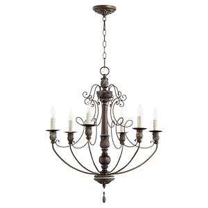 Salento - 6 Light Chandelier in Transitional style - 27 inches wide by 29.75 inches high - 906792