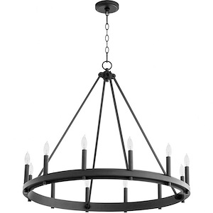 Aura - 12 Light Chandelier In Modern Farmhouse Style-28.25 Inches Tall and 32 Inches Wide - 1106118