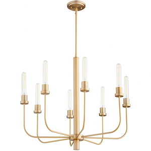Sheridan - 8 Light Chandelier In Soft Contemporary Style-25.25 Inches Tall and 28.5 Inches Wide