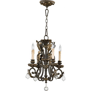 Rio Salado - 4 Light Chandelier in Transitional style - 15 inches wide by 22 inches high - 198064
