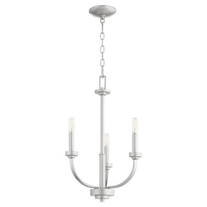 Reyes - 3 Light Chandelier-21 Inches Tall and 18.5 Inches Wide