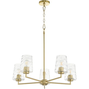 Goodwin - 5 Light Chandelier-25 Inches Tall and 27 Inches Wide