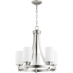Lancaster - 5 Light Chandelier in Transitional style - 21 inches wide by 21.5 inches high