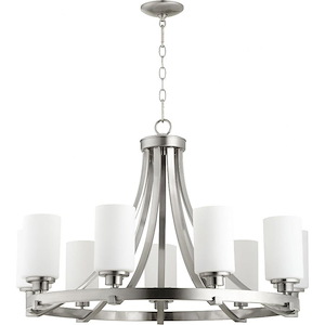 Lancaster - 9 Light 2-Tier Chandelier in Transitional style - 33.5 inches wide by 22.75 inches high - 616714