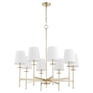 Belshaw - 8 Light Chandelier In Traditional Style-33 Inches Tall and 33 Inches Wide - 1306094