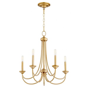 Brooks - 5 Light Chandelier-23.5 Inches Tall and 22 Inches Wide - 1305850