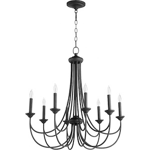 Brooks - 8 Light Chandelier in style - 28.75 inches wide by 30 inches high