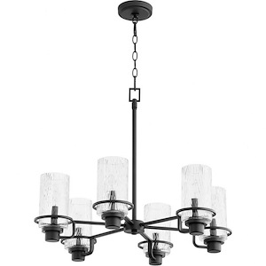 Lazo - 6 Light Chandelier In Soft Contemporary Style-24 Inches Tall and 27.5 Inches Wide