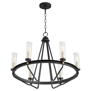 Empire - 6 Light Chandelier-21.25 Inches Tall and 26 Inches Wide