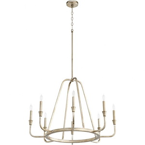 Marquee - 8 Light Chandelier In Traditional Style-23.5 Inches Tall and 32 Inches Wide - 1106139