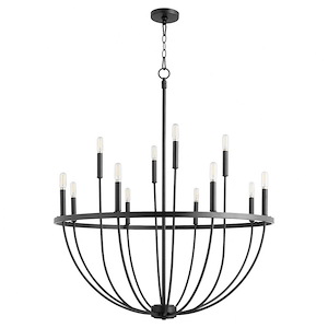 Tribute - 12 Light Chandelier-40 Inches Tall and 34 Inches Wide
