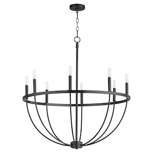 Tribute - 8 Light Chandelier-34 Inches Tall and 32 Inches Wide